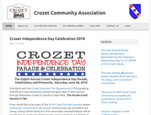 Tablet Screenshot of crozetcommunity.org